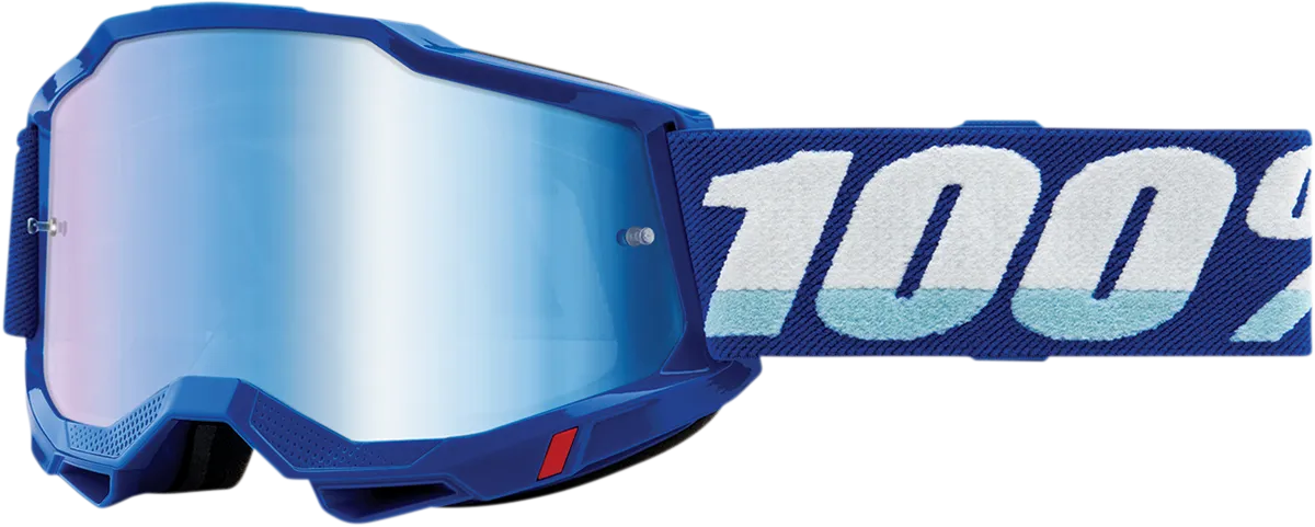 100% Accuri 2 Goggles - Blue - Blue Mirror 50014-00002