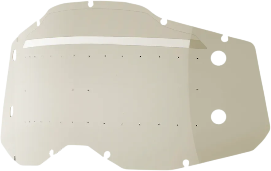 100% Accuri 2/Racecraft 2/Strata 2 Forecast Lens - With Bumps - Smoke 59100-00002