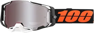 100% Armega Goggles - Blacktail - HiPER Silver Mirror 50003-00002
