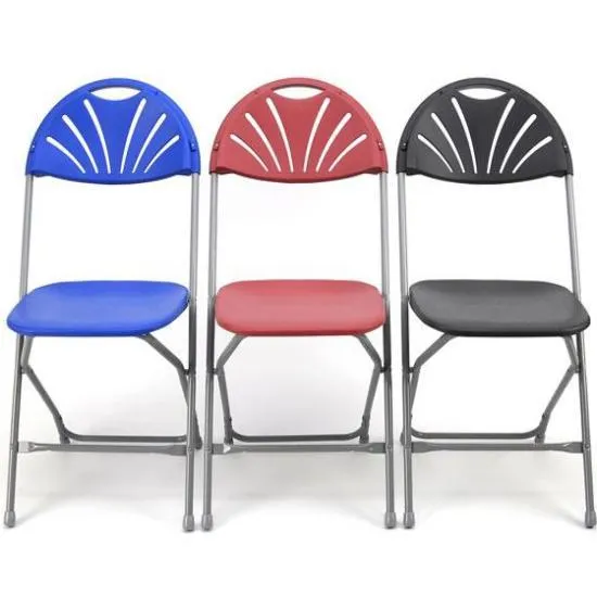112 x Classic Fan Back Folding Chair   Trolley Bundle