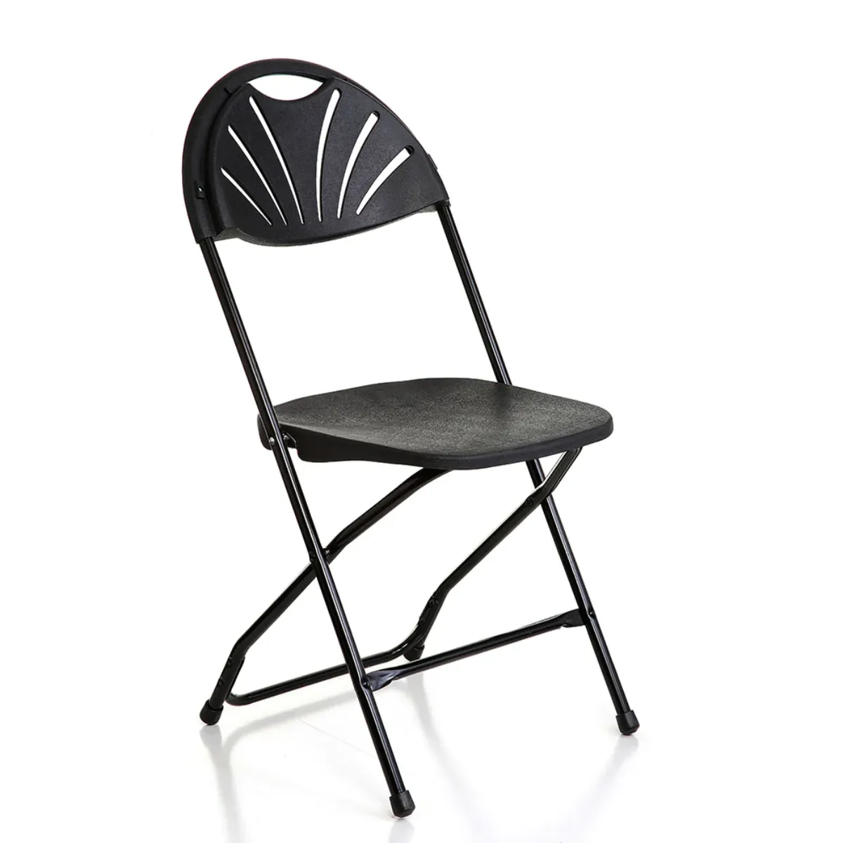 112 x Classic Fan Back Folding Chair   Trolley Bundle