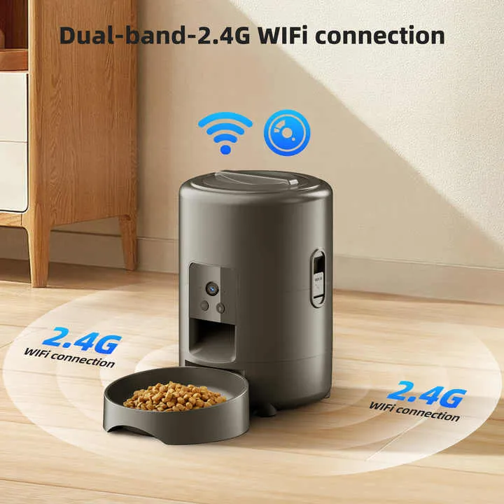 2 لتر مع موزع طعام القطط والكلاب للتصوير . 2L with Cat and Dog Food Dispenser for Photography