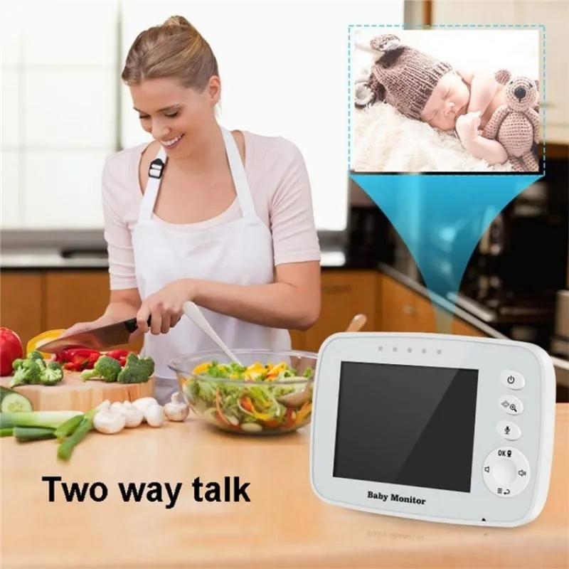 3.5 Baby Monitor with Two-Way Audio and Night Vision