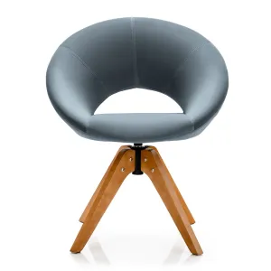 360° Swivel Velvet Accent Chair for Living Room, Bedroom and Office