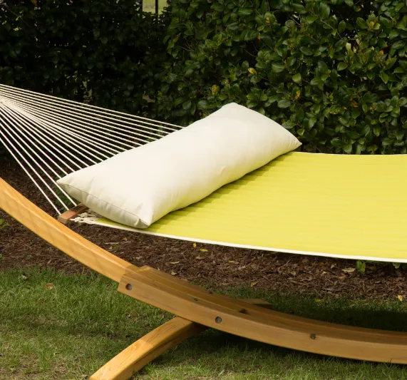 52" Long Hammock Pillow - Sunbrella® Cream