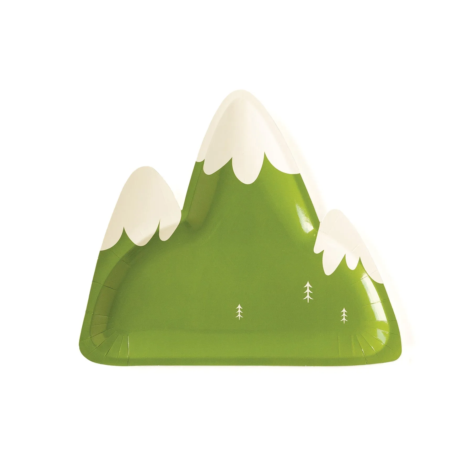 Adventure Mountain Shaped Party Plates x 8