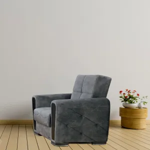 Alex Gray Fabric Chair