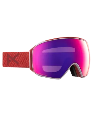 Anon M4 Toric Snow Goggles   Bonus Lens   Mfi® Face Mask - Mars/Perceive Sunny Red Lens
