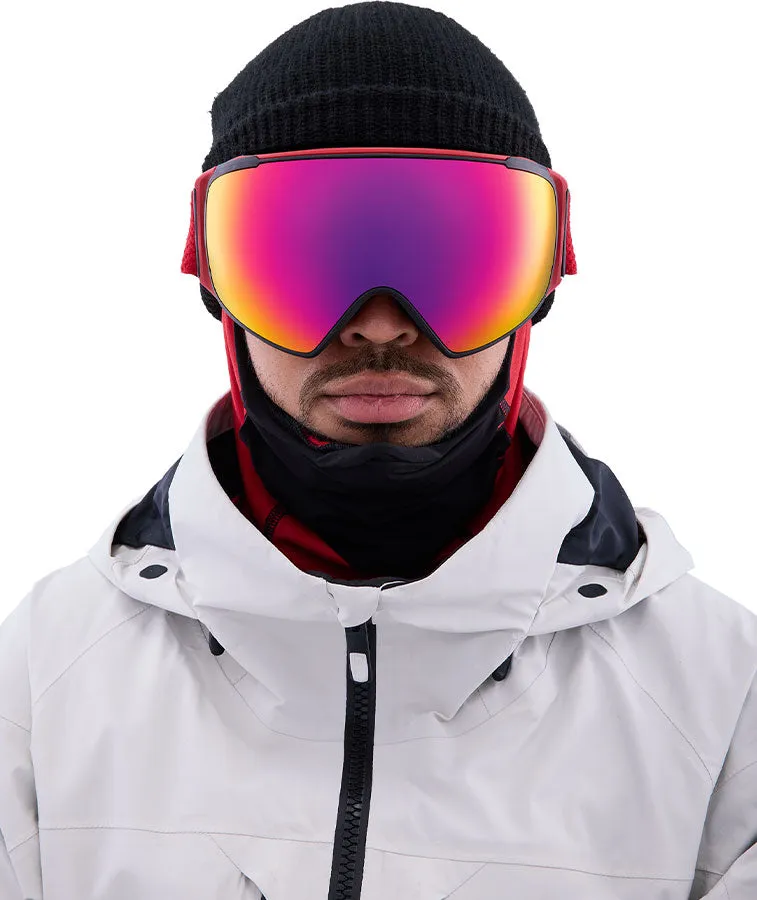 Anon M4S Toric MFI Goggle - Red/Perceive Sunny Red   Lens   MFI® Face Mask 2023
