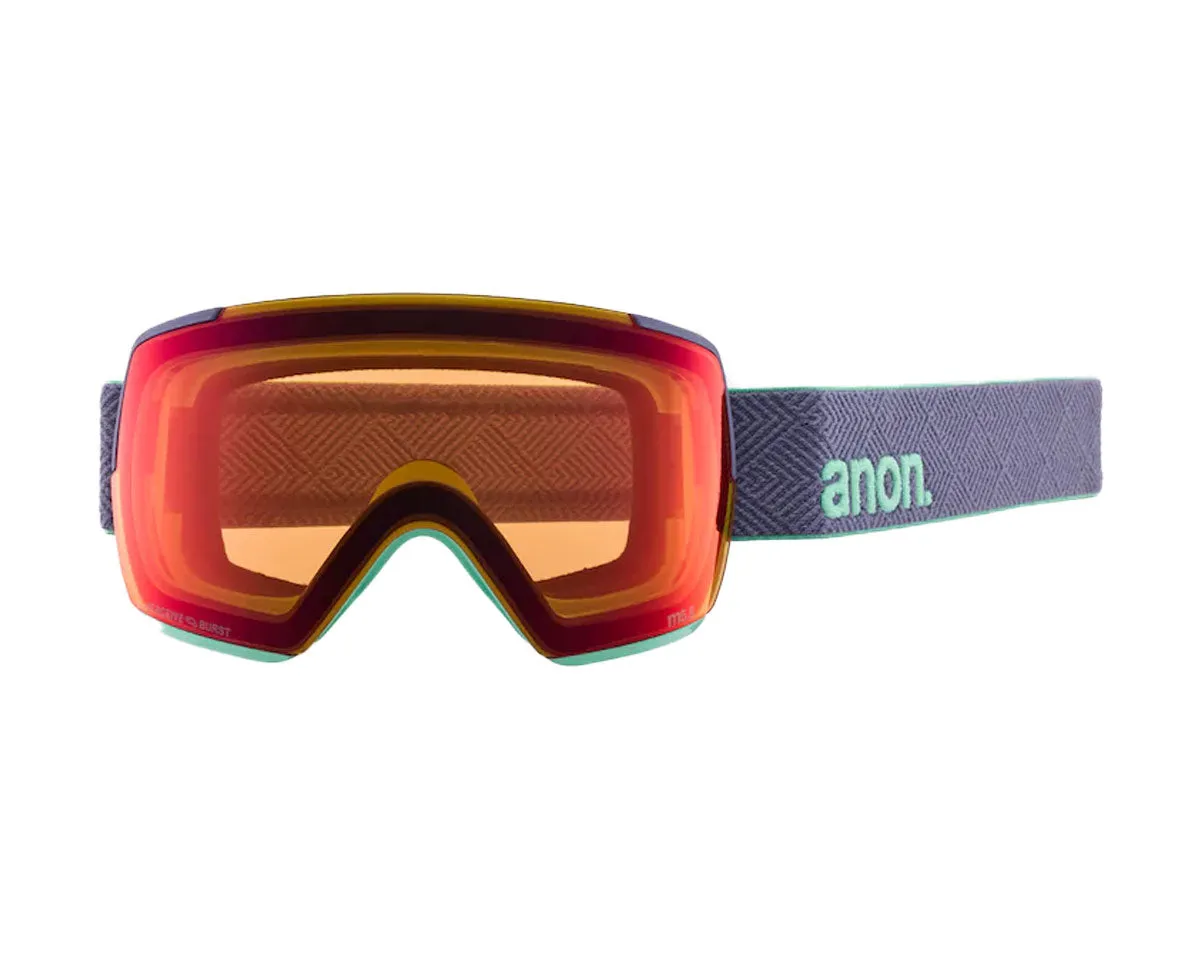 Anon M5S Goggle Purple/Perceive Sunny Bronze   Perceive Cloudy Burst 2025