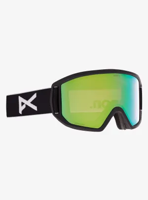 Anon Relapse Black Goggle Perceive Variable Green Lens W/ Spare Amber Lens