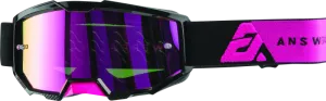 Answer Apex 3 Goggle Pink/Black - Youth