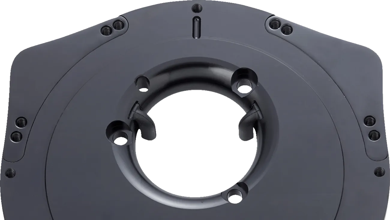 ARLEN NESS Inverted Air Cleaner Cover Plate - Black 600-058