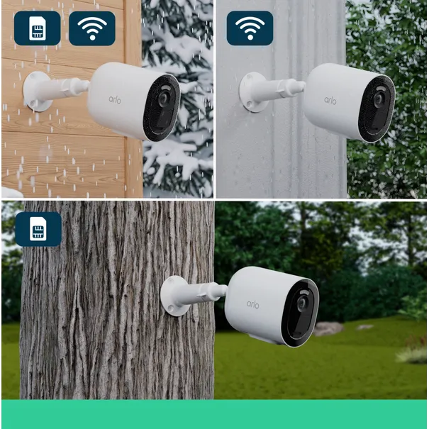 Arlo Go 2 1080P Wireless Security Camera - White | VML2030100EUS