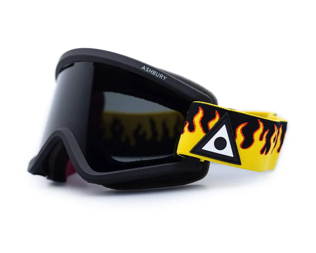 Ashbury Blackbird Yellow Flame - Dark Smoke   Spare Lens 2025