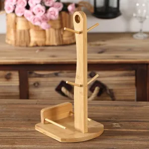 Bamboo Coffee Cup Holder