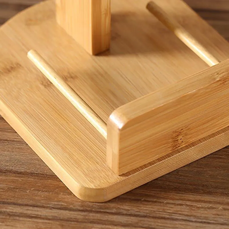 Bamboo Coffee Cup Holder