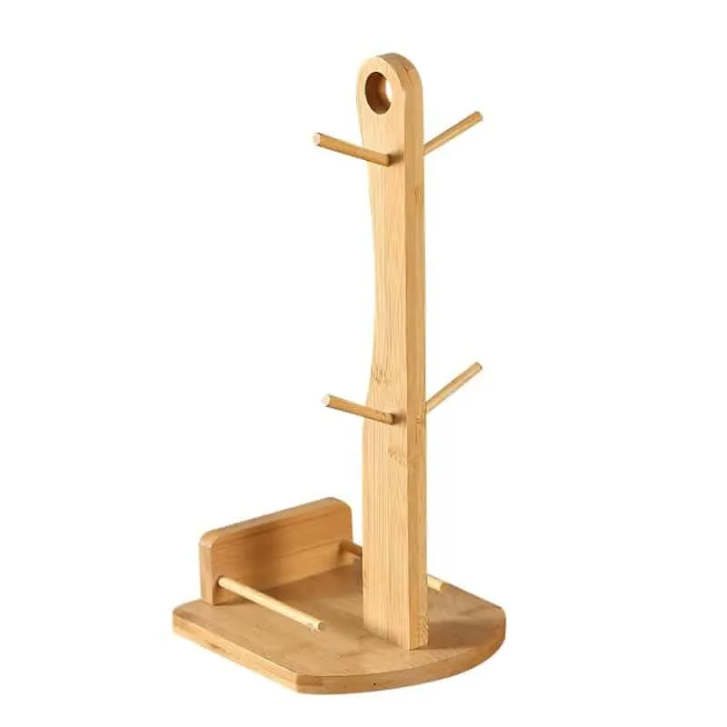 Bamboo Coffee Cup Holder