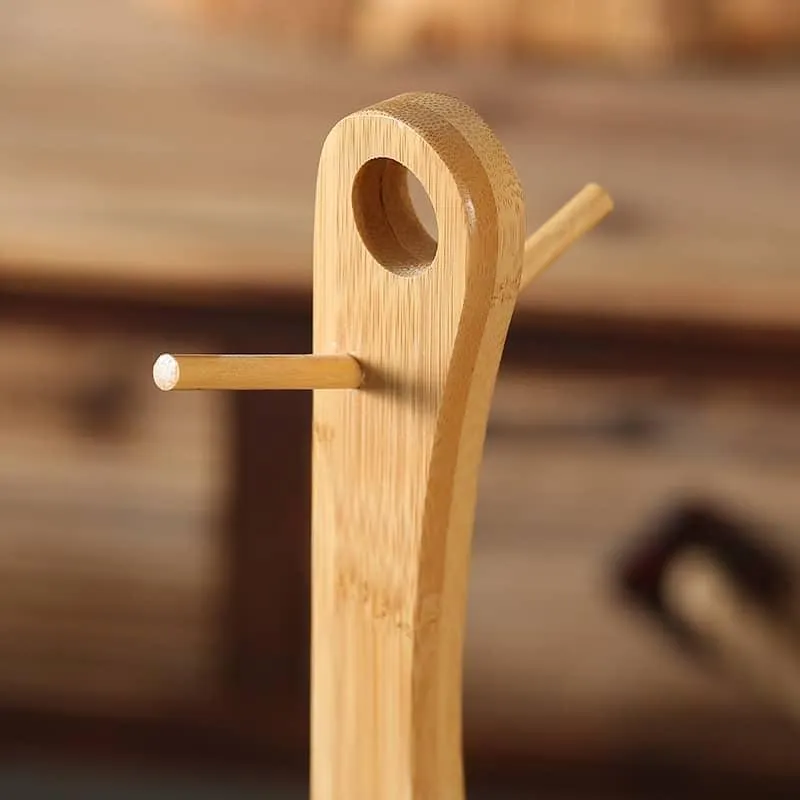 Bamboo Coffee Cup Holder