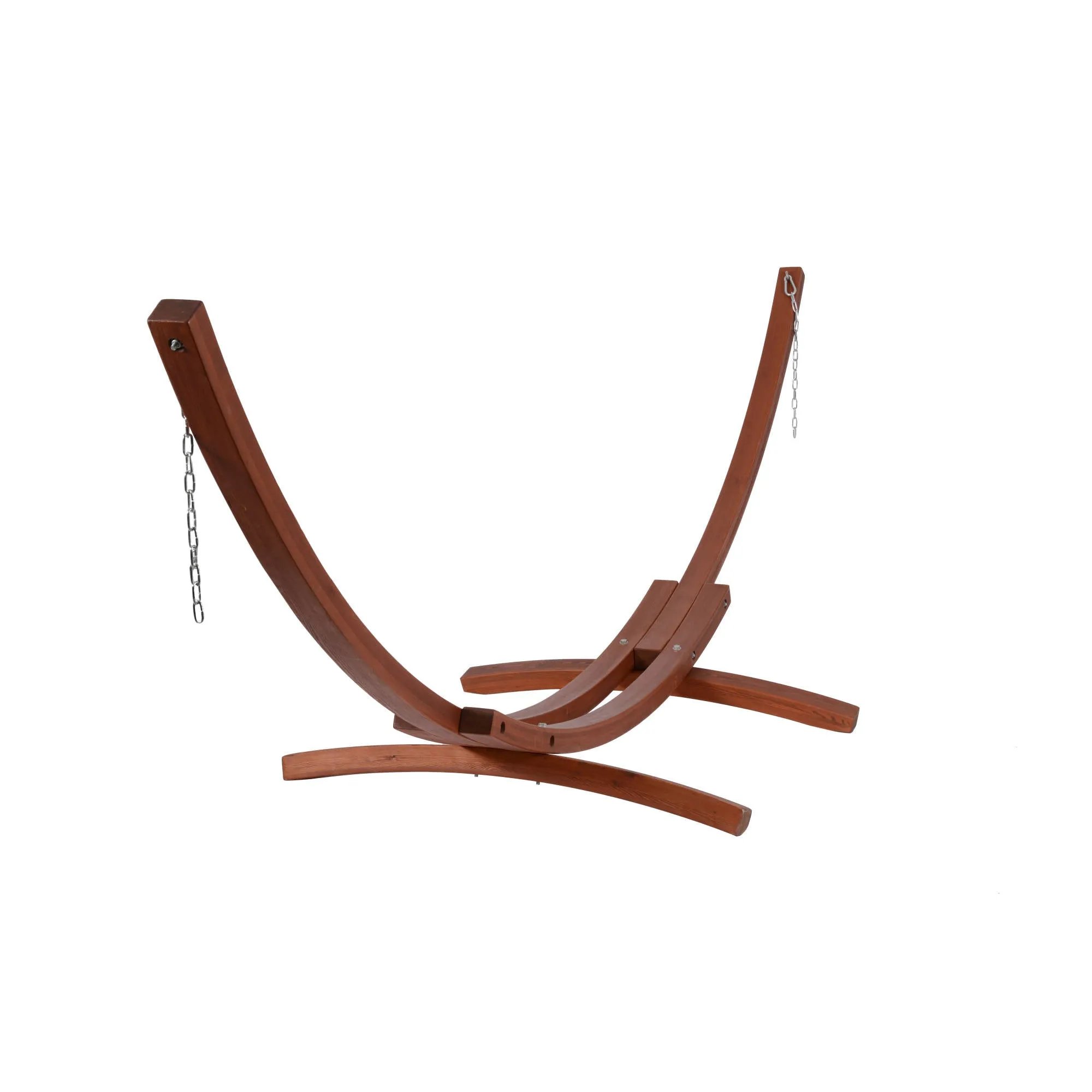Bentwood Breeze Luxury Hammock With Wood Frame - Champagne