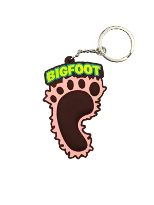 Bigfoot Foot Keychain
