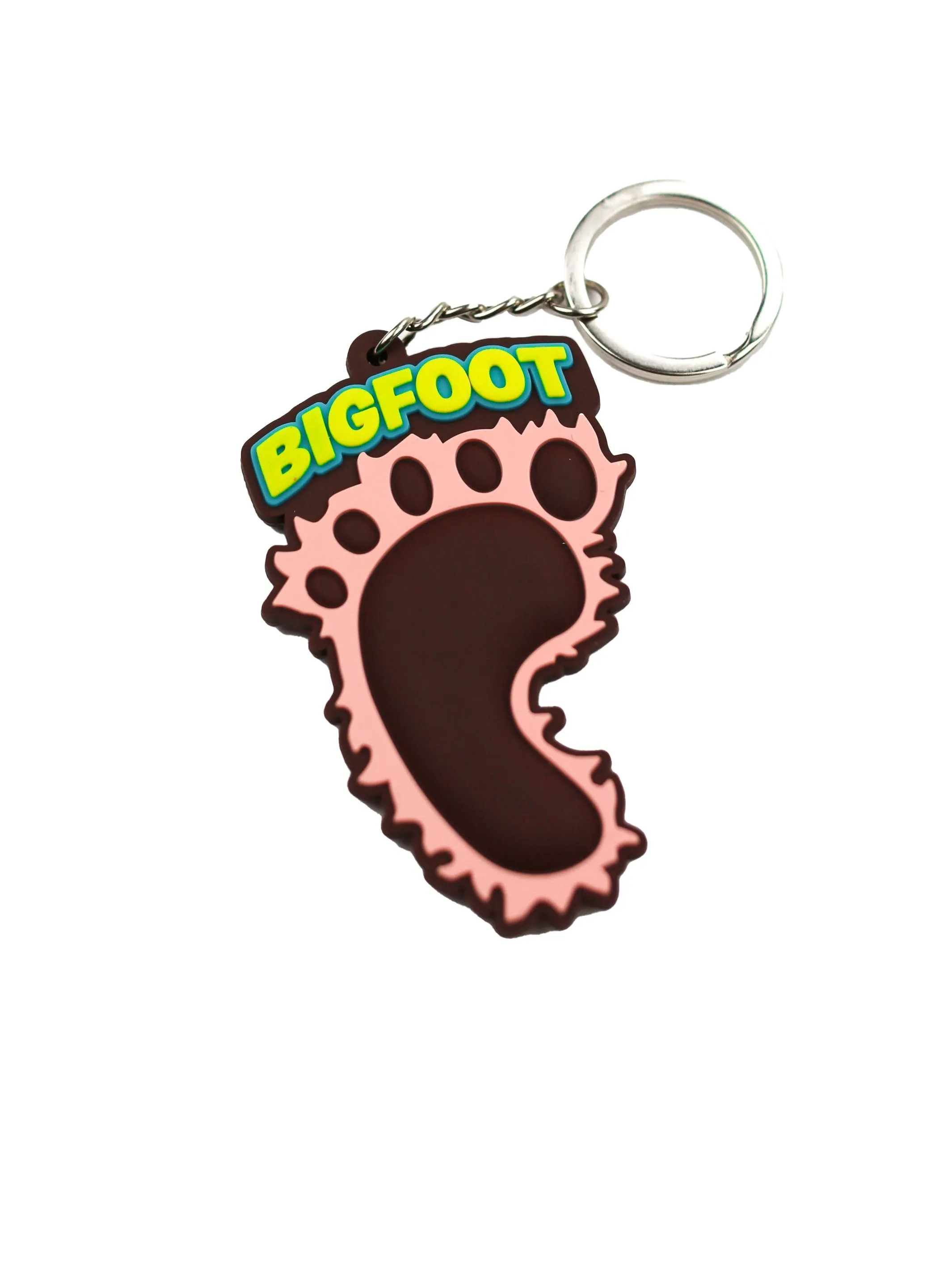 Bigfoot Foot Keychain