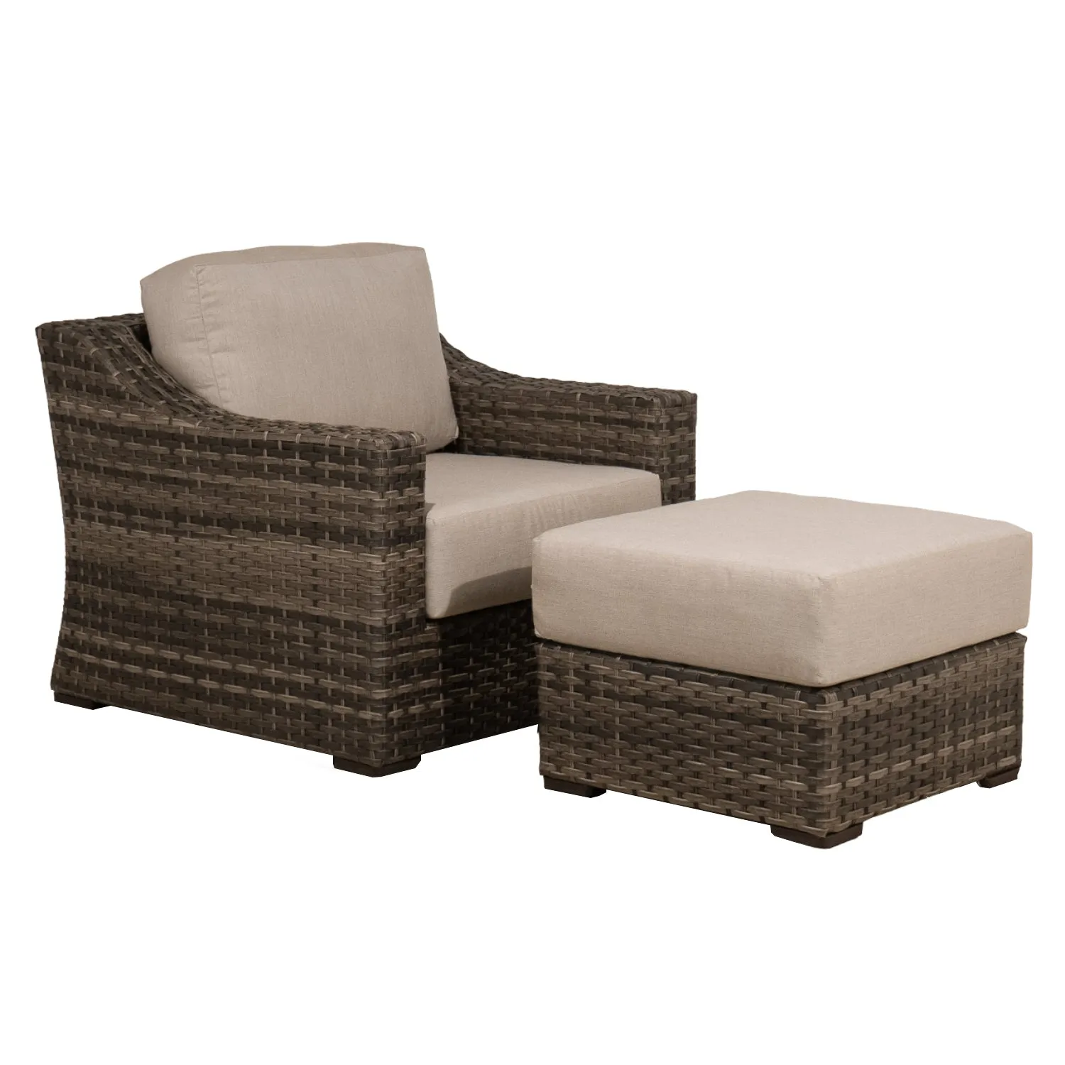 Breton Sandalwood Lounge Chair