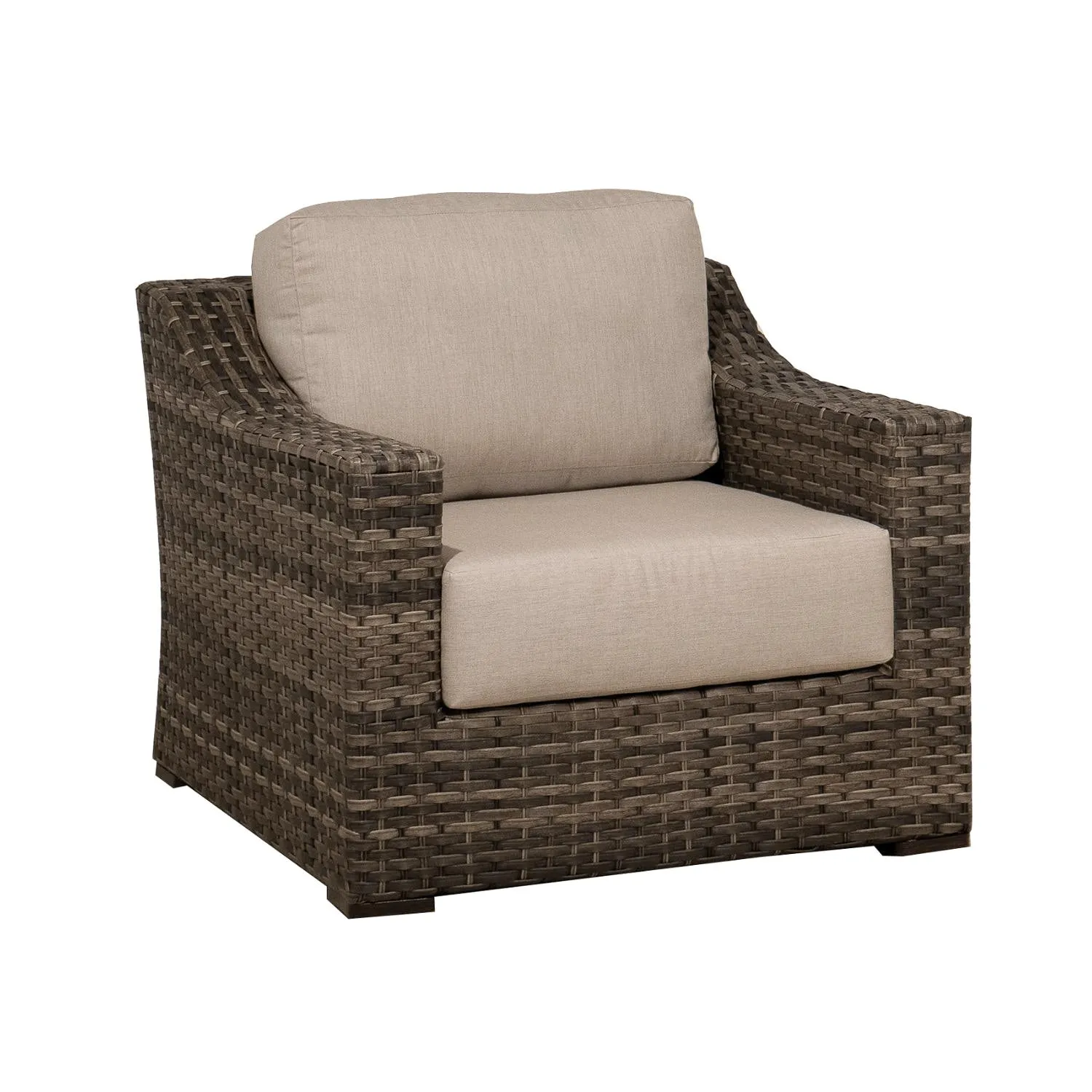 Breton Sandalwood Lounge Chair