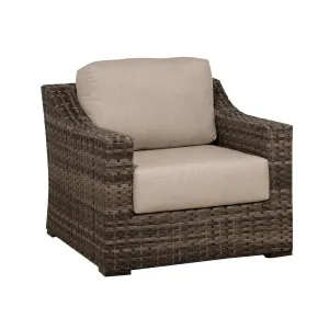 Breton Sandalwood Lounge Chair