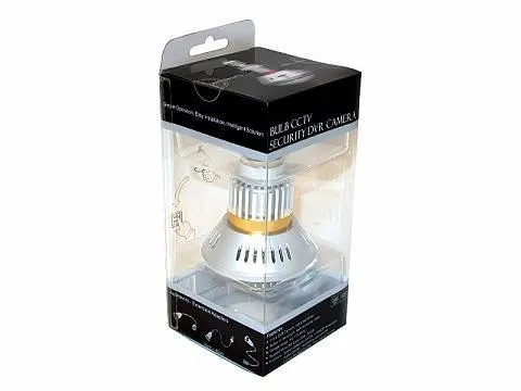 Bulb Hidden Nightvision Security Camera Motion Detect Digital Recorder