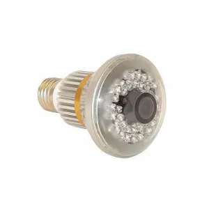 Bulb Hidden Nightvision Security Camera Motion Detect Digital Recorder
