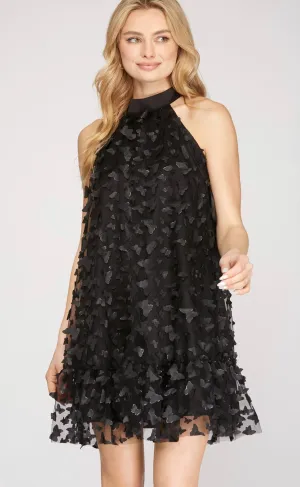 Butterfly Mini Dress