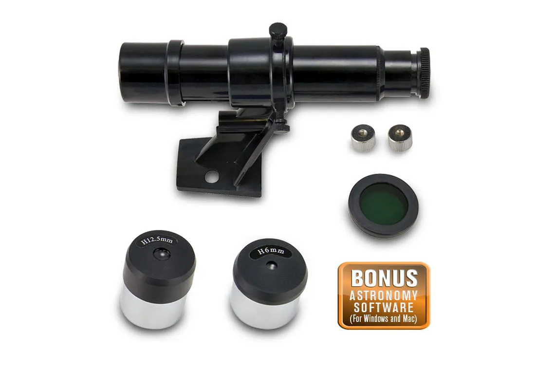 Celestron Robert Reeves Edition FirstScope Tabletop Telescope plus Accessory Pack