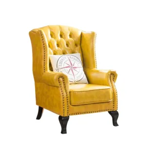 Chesterfield Accent Lounge Chair | SASHA