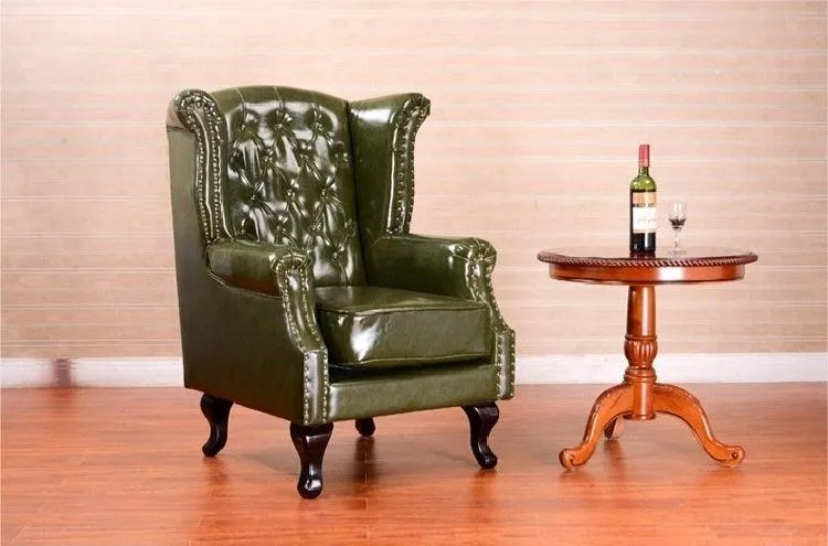 Chesterfield Accent Lounge Chair | SASHA