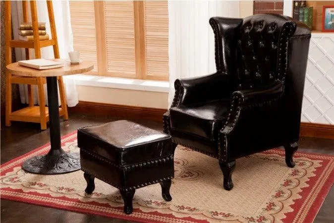 Chesterfield Accent Lounge Chair | SASHA