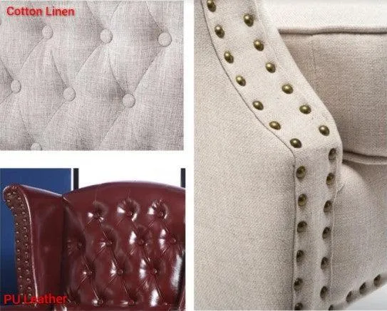 Chesterfield Accent Lounge Chair | SASHA