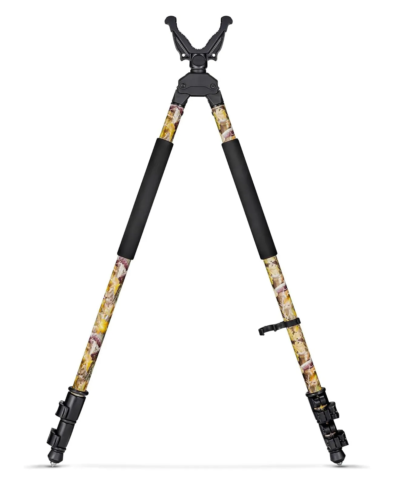 CVLIFE Shooting Rest Hunting Bipods with Swivel V Yoke Rest