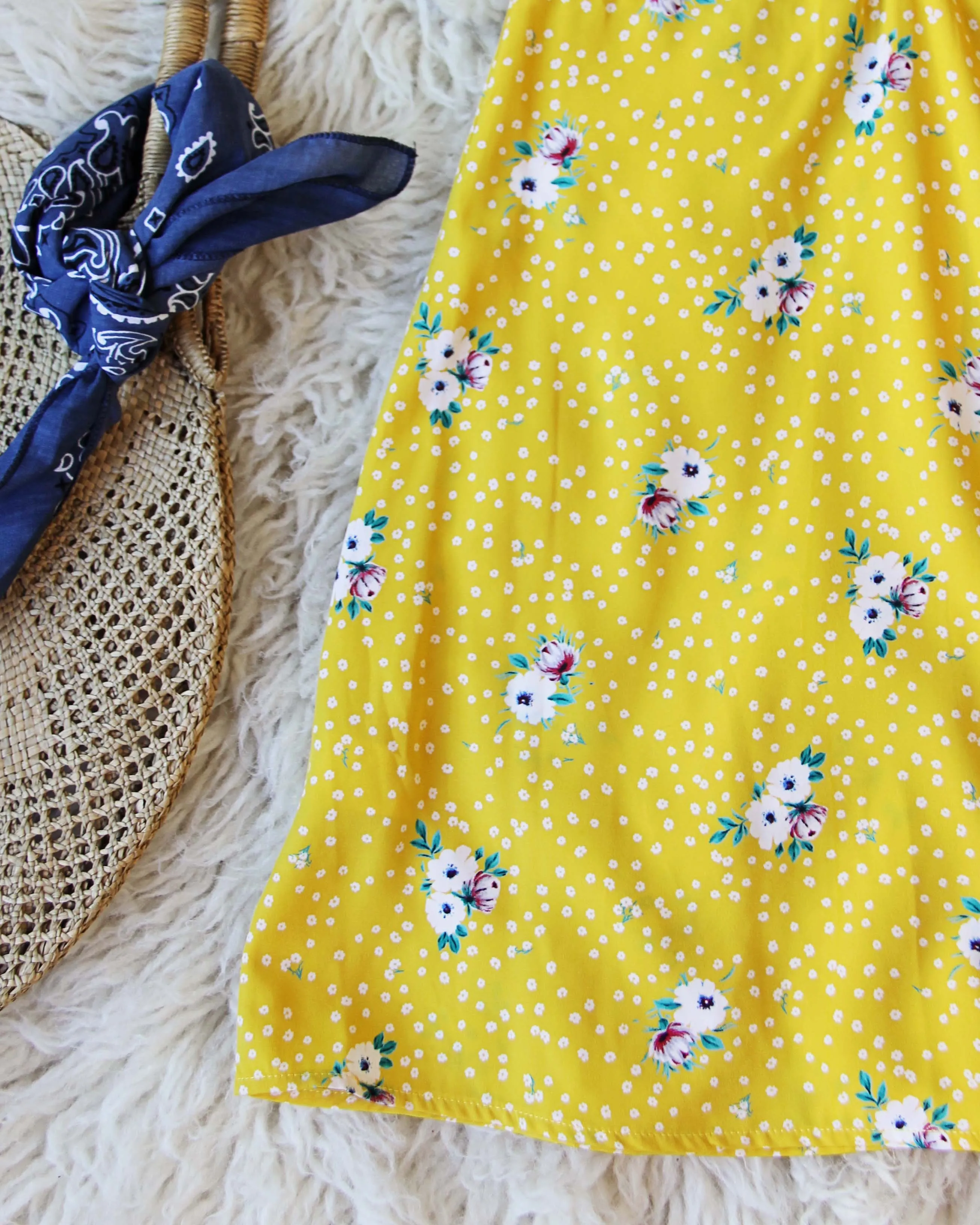 Emory Dress in Yellow