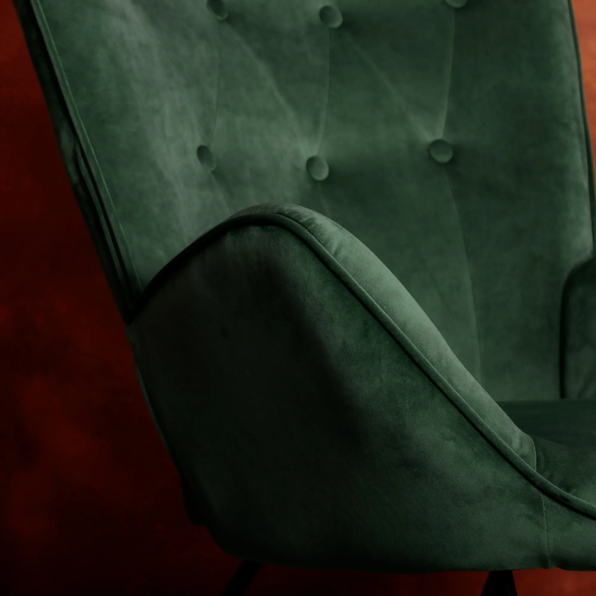 EPPING Modern Rocking Fabric Armchair- HomyCasa