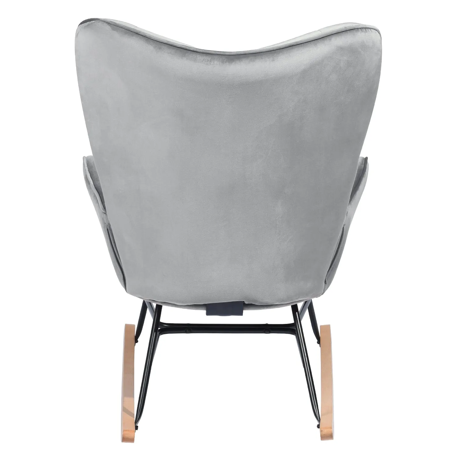 EPPING Modern Rocking Fabric Armchair- HomyCasa