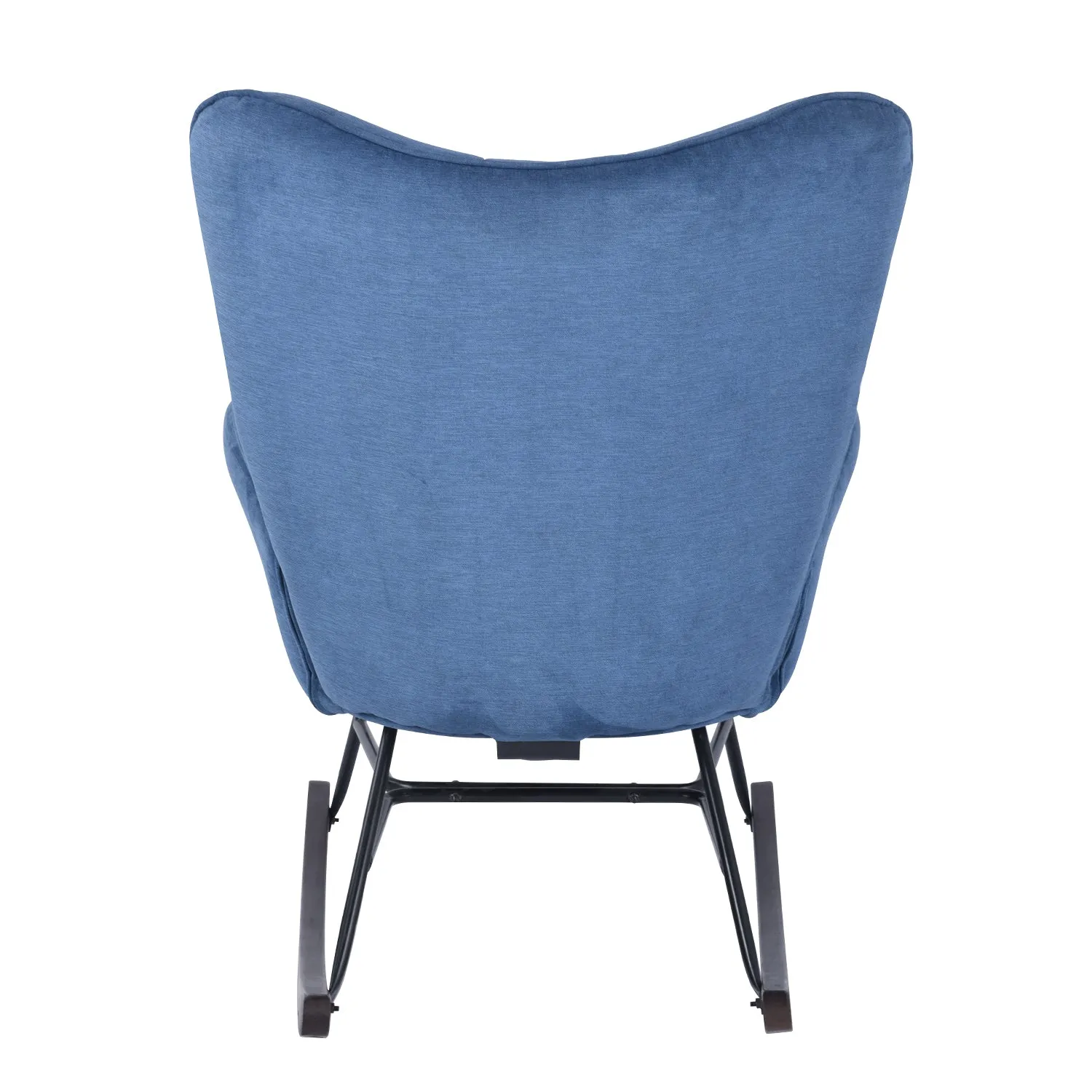 EPPING Modern Rocking Fabric Armchair- HomyCasa