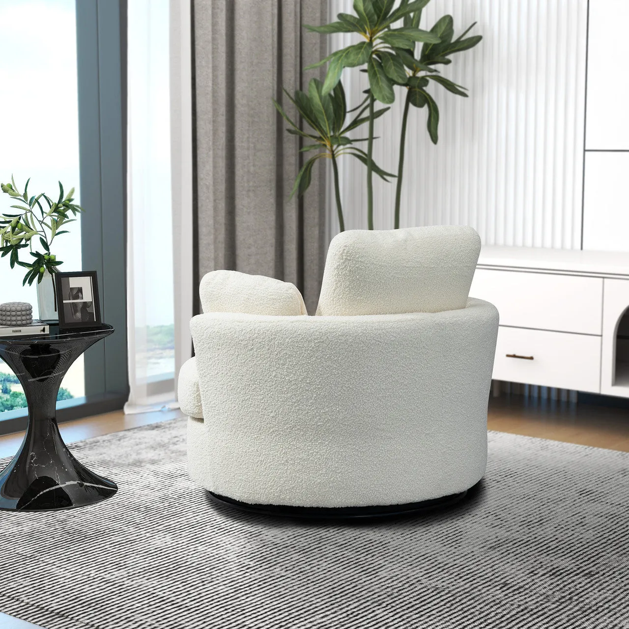 Golden Boucle Accent Chair