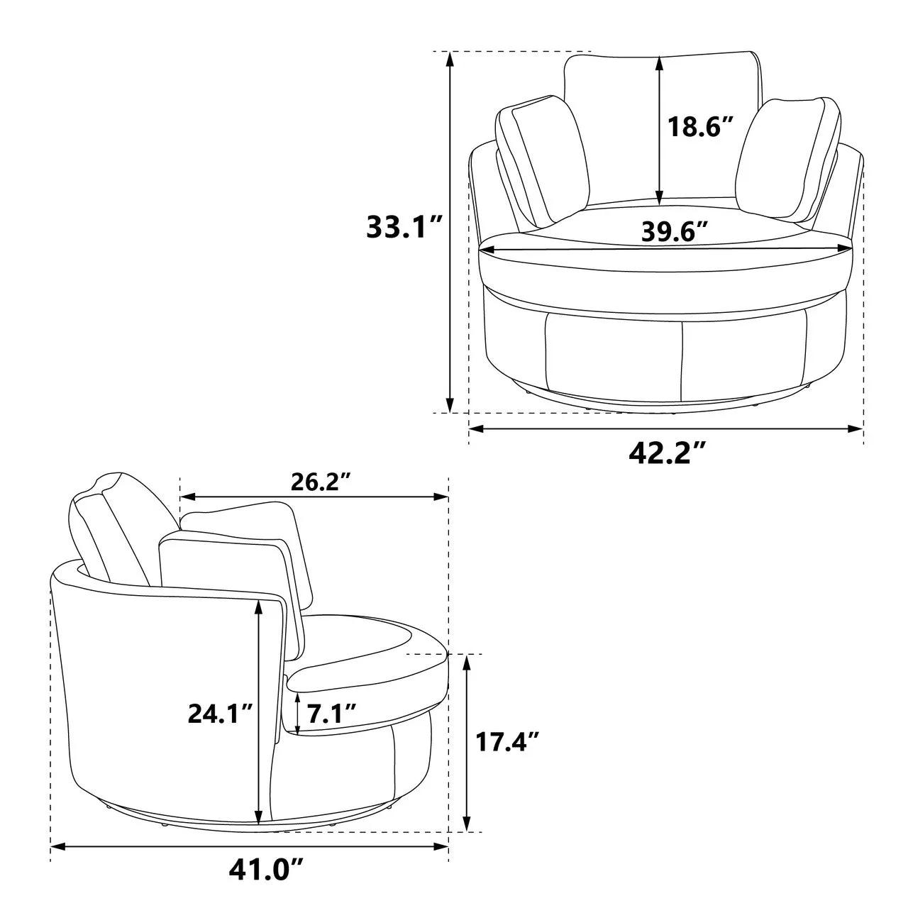 Golden Boucle Accent Chair