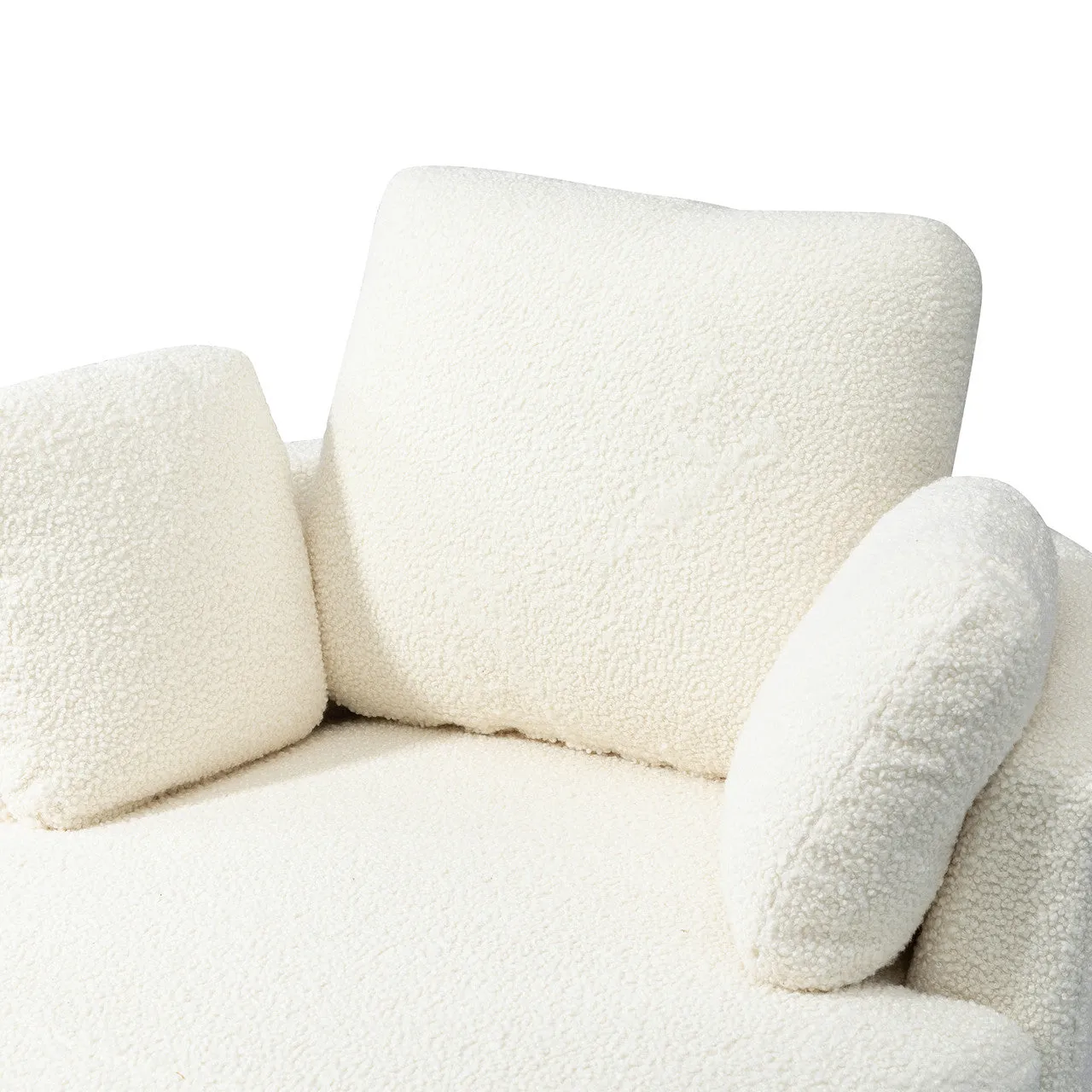 Golden Boucle Accent Chair