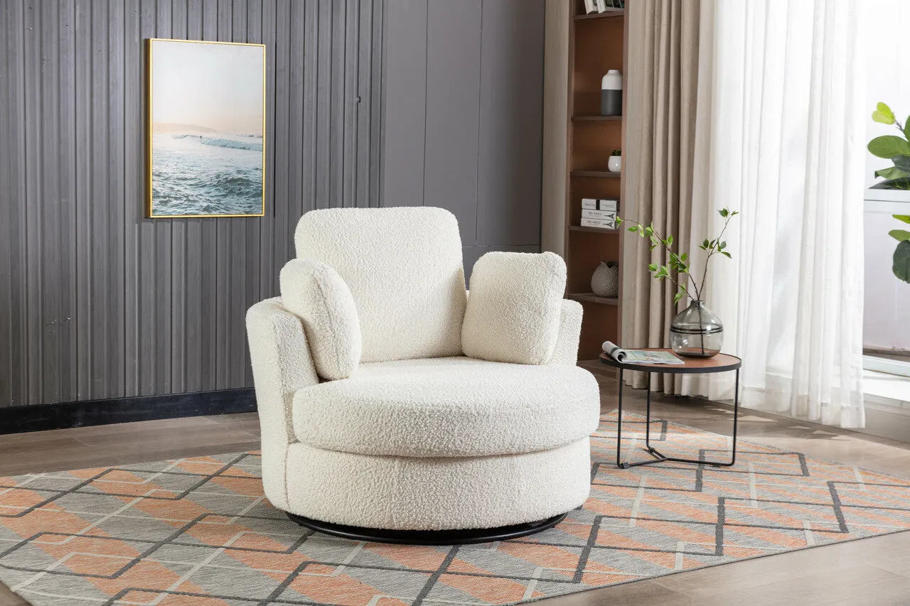 Golden Boucle Accent Chair
