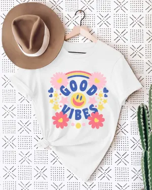 Good Vibes Smiley Tee
