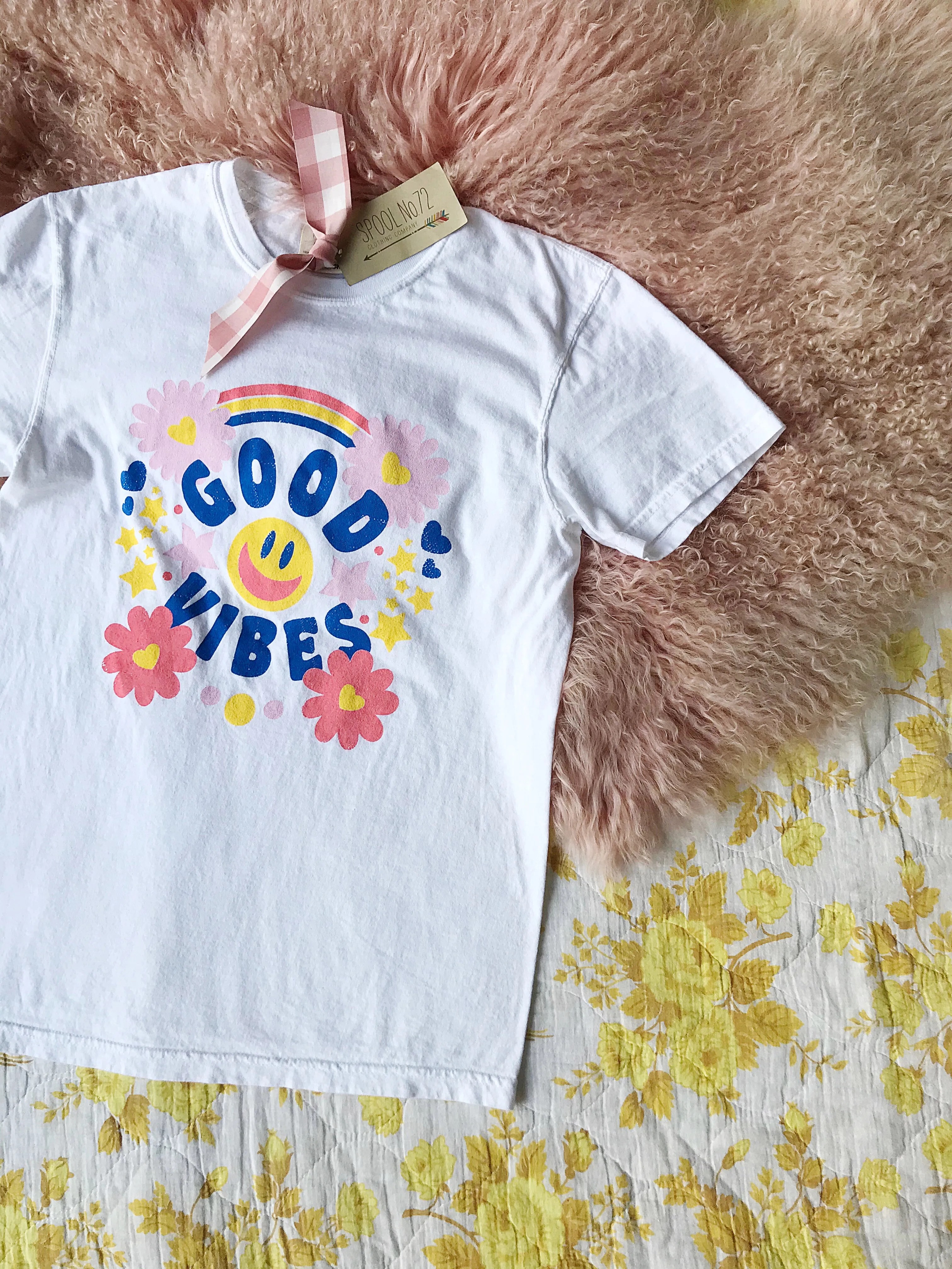 Good Vibes Smiley Tee