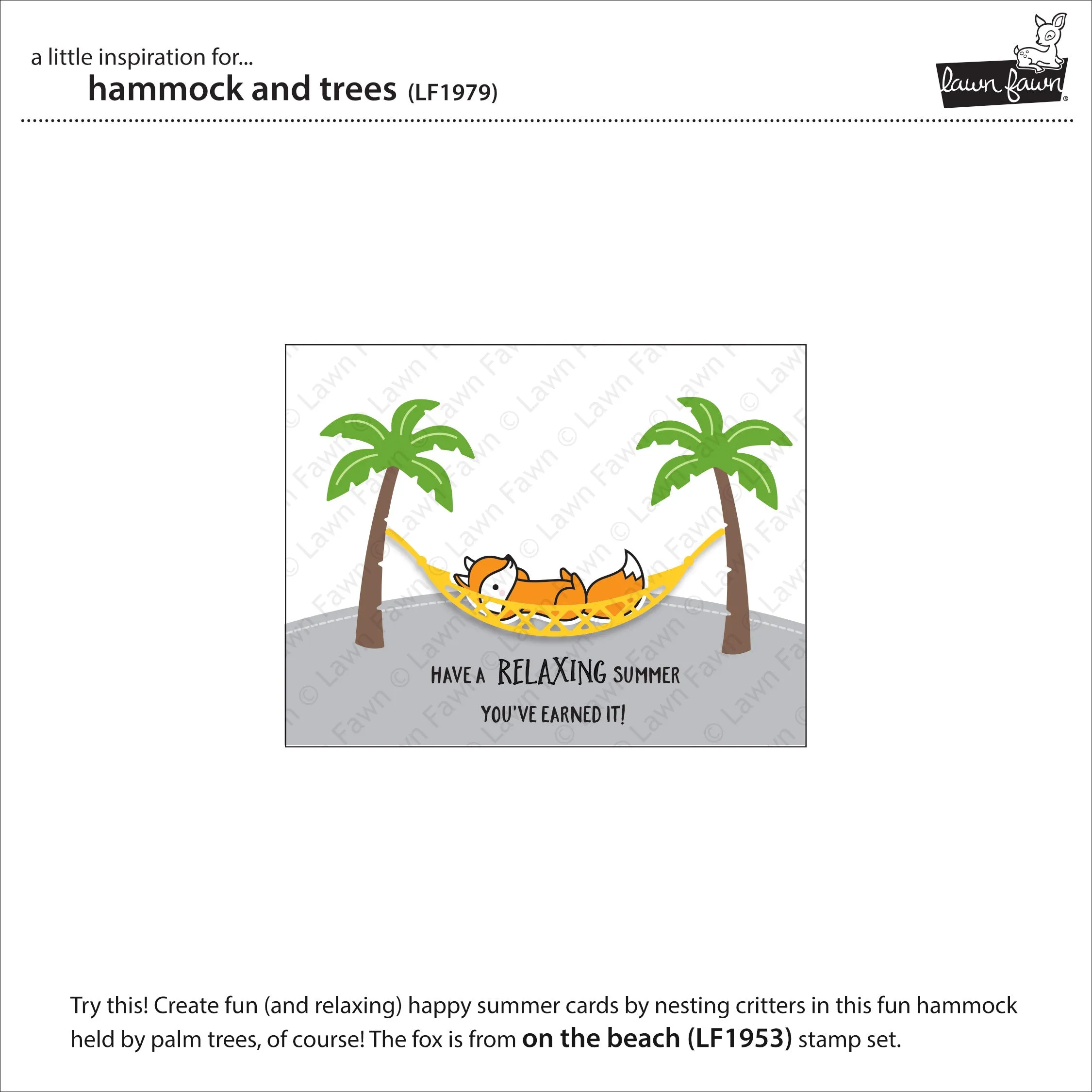hammock and trees