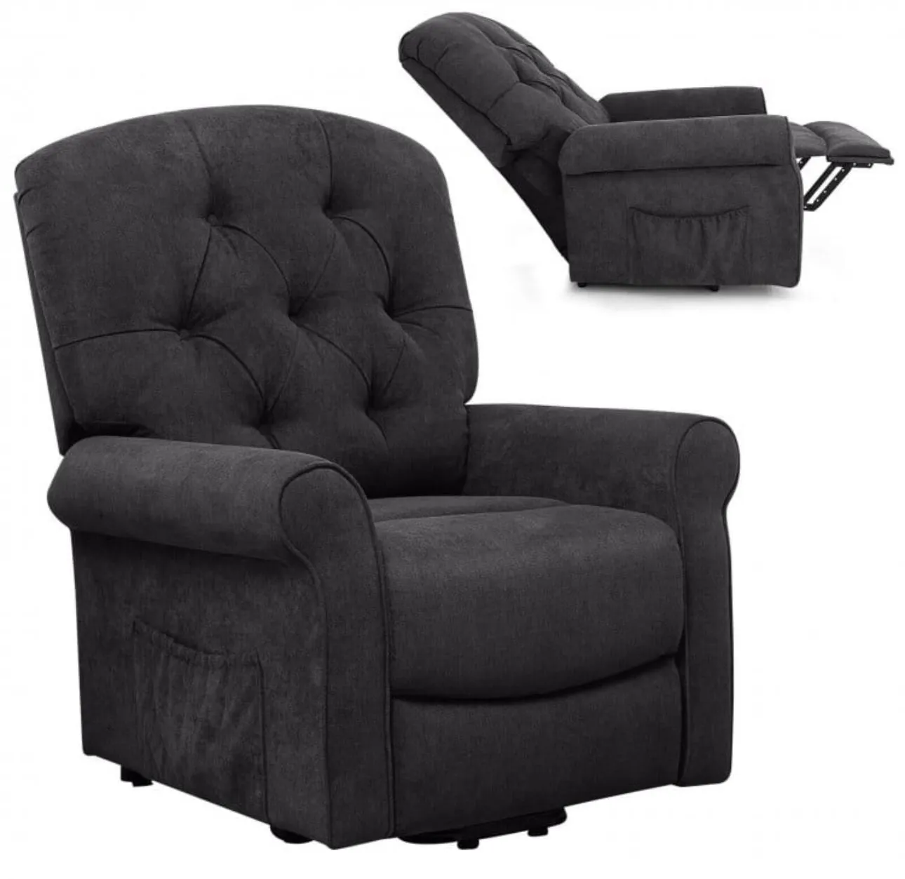 Heavy Duty Comfortable Modern Power Lift Chair For Elderly, Everyone | Adjustable Back Rest, Foot Rest | Full Body Relax Chair | Holds 330lbs